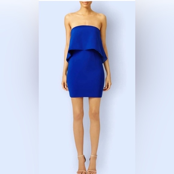 Jay Godfrey Viola Strapless Dress 8